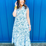Don't Wanna Miss Dress- Blue