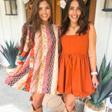 Floral Finds Mini Dress - Multi