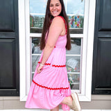 Say You'll Remember Me Dress - Pink