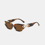 Polycarbonate Frame Cat-Eye Sunglasses