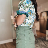 Beautiful Day Shorts - Olive