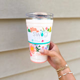 Swig Full Bloom Party Cup 24oz