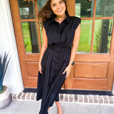 Chic In The City Dress - Black