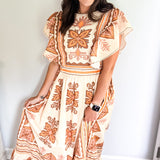 Right Beside You Dress - Cream