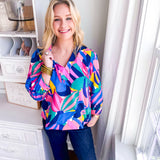 Charlee Top Bombshells Blooms - Purple