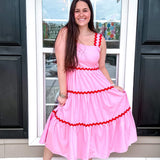 Say You'll Remember Me Dress - Pink