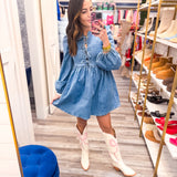 Pretty in Denim Dress