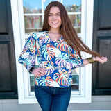 Jordan Sunny Days Navy Top