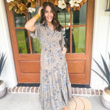Fall Foliage Midi Dress