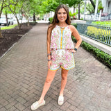 Sweet Pea Border Print Set