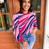 Hallie Sahara Winds Sweater- Pink
