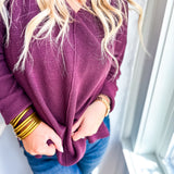 Easier Than Ever Sweater - Fig