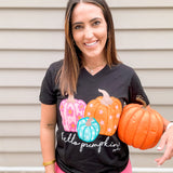 Hello Pumpkin Tee- Black