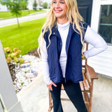 High Hopes Vest - Navy