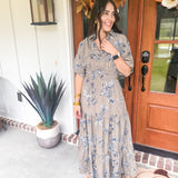 Fall Foliage Midi Dress