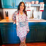 Christmas Farmhouse Apron- Whisk