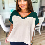 Lucy Top- Heather Green