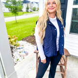 High Hopes Vest - Navy