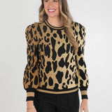 Emily McCarthy | Julia Sweater - Lady Leopard