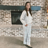 Simply | Sloan Lounge Pant - White Camo