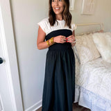 All Said & Done Dress- Black