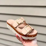 Surfs Up Sandal- Beige