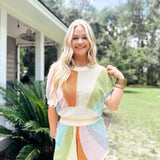 Queen Rainbow Rhinestone Sunshine Sweater