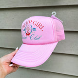 Trump Girl Social Club Trucker Hat- Pink