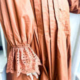 Isn't She Lovely Dress- Caramel