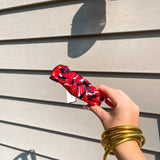 Luna Tailgate Time Red & Black Headband