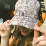 BIRDIE | Somebody's Problem Camo Trucker Hat - Final Sale