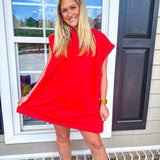 Take Me There Dress - Red