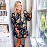 Lasting Love Mini Dres- Black