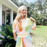 Queen Rainbow Rhinestone Sunshine Sweater