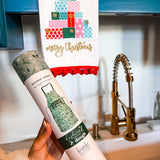 Christmas Farmhouse Apron- Dashing