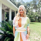 Queen Rainbow Rhinestone Sunshine Sweater