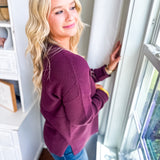 Easier Than Ever Sweater - Fig