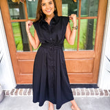 Chic In The City Dress - Black