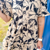Colors In The Fall Dress - Taupe