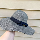 Foldable Straw C.C Sunhat - Final Sale