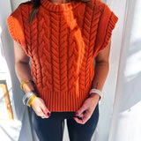 The Good Sweater - Intense Rust