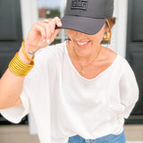 Emily McCarthy Signature Logo Hat - All Black