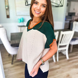 Lucy Top- Heather Green