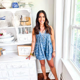 Faith Floral Romper