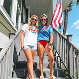 The Freedom Glitter Script Tee
