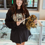 Game Day Sweatshirt Black - Final Sale