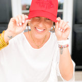 Emily McCarthy Kiss Hat - Red