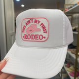 Aint My First Rodeo Trucker | Western Cap | Rodeo Hat |