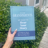 Grandparents We Want To Hear Your Story Paper Cover - Final Sale
