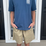 The Whaler Short Sleeve T-Shirt- Aged Denim